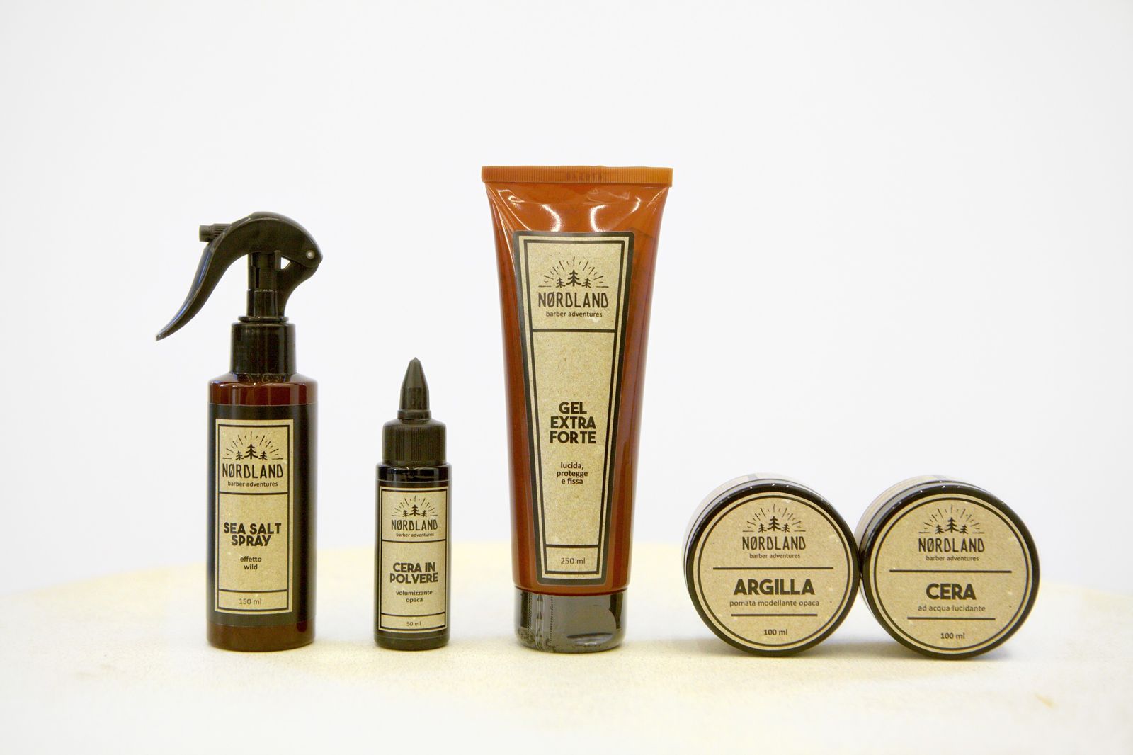 Spray, cera, gel, argilla